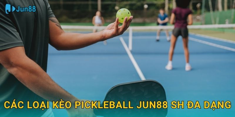 Các loại kèo pickleball jun88 sh đa dạng